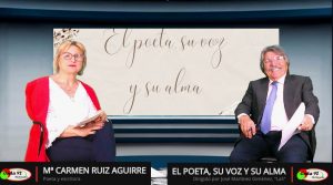 La poeta y escritora Mª Carmen Ruiz Aguirre protagonista de «El poeta, su voz y su alma»