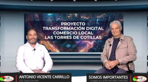 El torreño Antonio Vicente Carrillo desarrolla una plataforma para situar al comercio local en la vanguardia de la digitalización