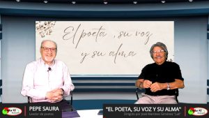 El `leedor de poetas´ Pepe Saura le pone el alma, el sentir y el corazón a cada uno de los autores que recita