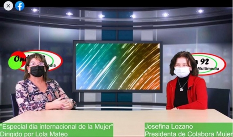 Entrevista a Josefina Lozano presidenta de la Asociacion Colabora Mujer con motivo del Dia Internacional de la Mujer 04032021