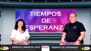 Ángeles Carnacea, delegada de Solidarios para el Desarrollo comenta las múltiples actividades que desarrolla esta ONG