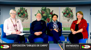 La exposición itinerante “Dibujos de Carpe” inicia su recorrido en Las Torres de Cotillas el próximo 22 de febrero