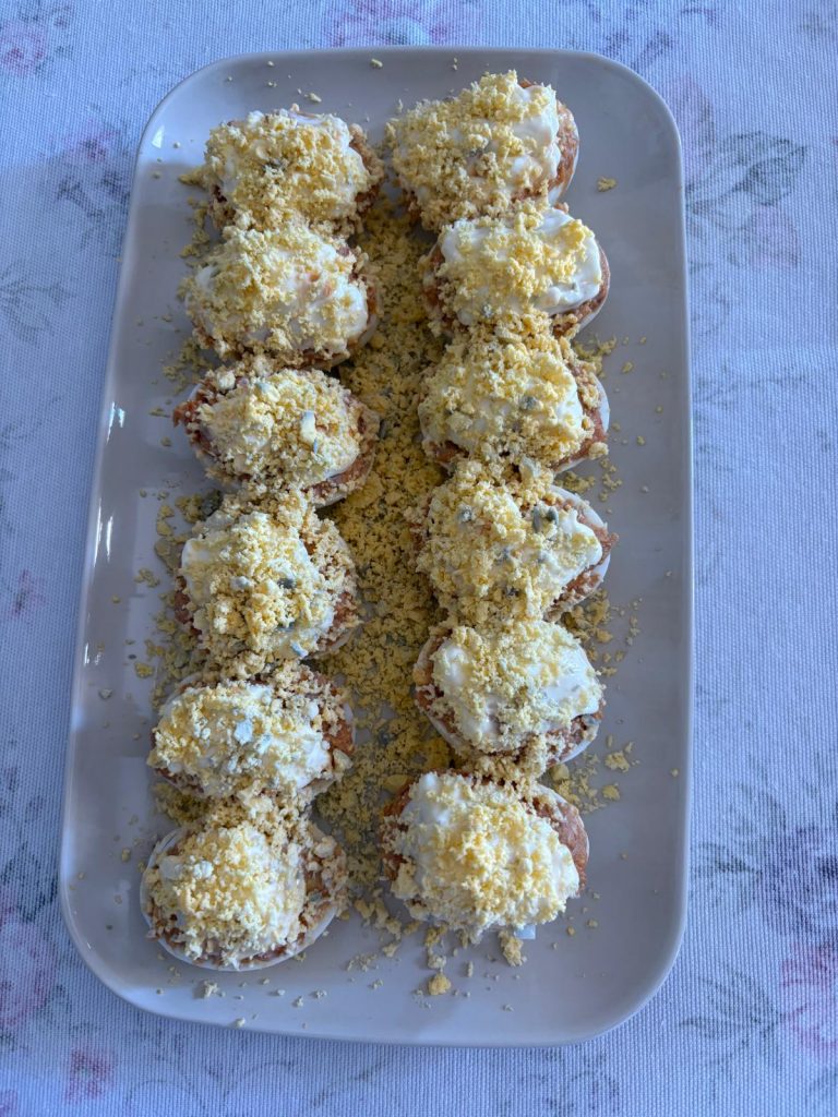 huevos rellenos