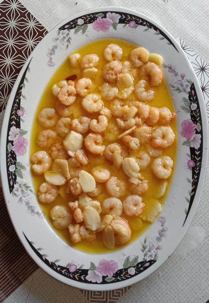 Gambas al ajillo
