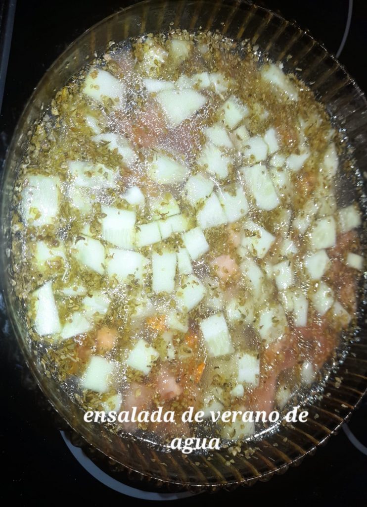 Pepino y tomate